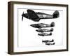 R.A.F. Hawker Hurricanes, March 1938-null-Framed Photographic Print