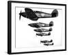 R.A.F. Hawker Hurricanes, March 1938-null-Framed Photographic Print