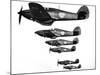 R.A.F. Hawker Hurricanes, March 1938-null-Mounted Photographic Print