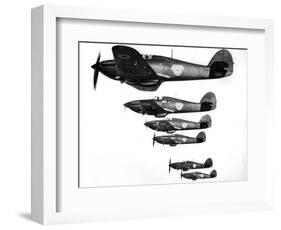 R.A.F. Hawker Hurricanes, March 1938-null-Framed Photographic Print