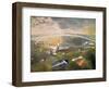 R.A.F. Planes on an Airfield-Eric Ravilious-Framed Premium Giclee Print