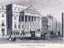 View of Vintners' Hall, Upper Thames Street, City of London, 1830-R Acon-Giclee Print