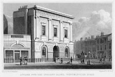 Mansion House (Exterior), London, C1830-R Acon-Giclee Print