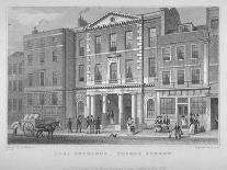 Mansion House (Exterior), London, C1830-R Acon-Giclee Print