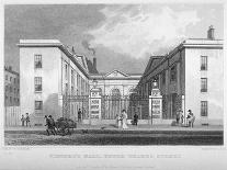 View of Vintners' Hall, Upper Thames Street, City of London, 1830-R Acon-Giclee Print