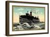 R and O, Steamer Rapids King, Lachine Rapids, Montreal-null-Framed Giclee Print