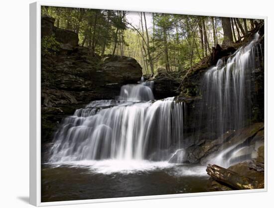 R.B. Ricketts Falls, Ricketts Glenn State Park, Pennsylvania, USA-James Hager-Framed Photographic Print