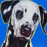 Blue Dalmation-R Berghaus-Mounted Art Print