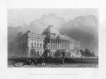 Principal Front of the Capitol, Washington, C1820-R Brandard-Giclee Print