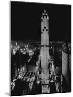R.C.A. Building at Rockefeller Center, New York-null-Mounted Photographic Print