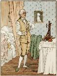 Man Dressing Circa 1800-R Caldecott-Stretched Canvas