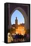 R'Cif Square (Place Er-Rsif), Fez, Morocco, North Africa, Africa-Neil-Framed Stretched Canvas