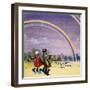 R for Rainbow, Illustration from 'Treasure', 1963-John Worsley-Framed Giclee Print