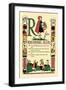 R for Red Riding Hood-Tony Sarge-Framed Art Print