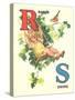 R for Robin, S for Swing-null-Stretched Canvas