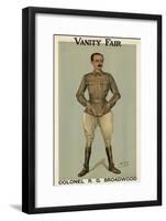 R. G. Broadwood, Vanity Fair-Leslie Ward-Framed Art Print