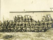 Federal Troops Brought In To Put Down Strikes In Goldfield, Co. "F" 1st Infantry NG Of Colorado-R.G. Leonard-Framed Art Print