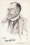 Joseph Conrad Polish-Born Writer in 1921-R.g. Mathews-Laminated Art Print