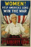 Women! Help America's Sons Win the War Poster-R.H. Porteous-Mounted Photographic Print