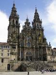 Santiago Cathedral on the Plaza Do Obradoiro, Santiago De Compostela, Spain-R H Productions-Photographic Print