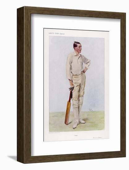 R H "Reggie" Spooner English Cricketer-Spy (Leslie M. Ward)-Framed Photographic Print