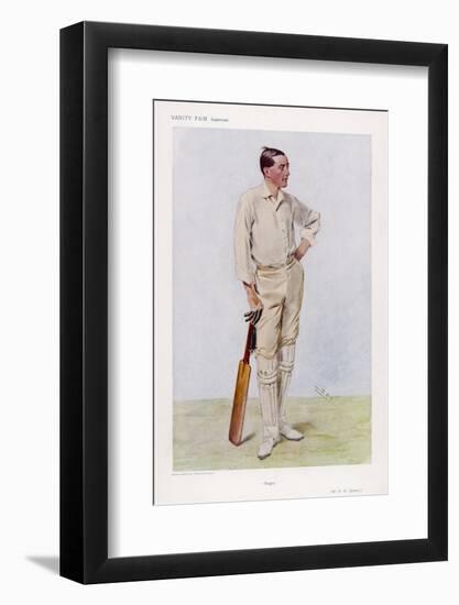 R H "Reggie" Spooner English Cricketer-Spy (Leslie M. Ward)-Framed Photographic Print