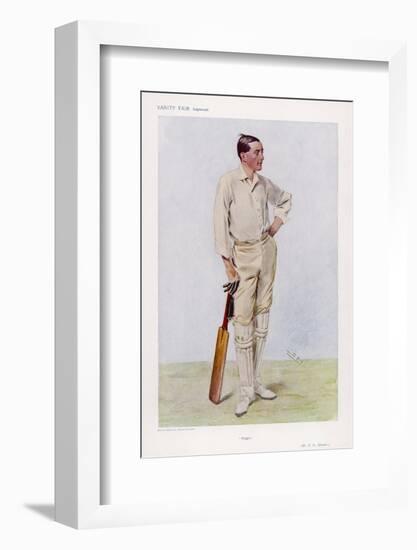 R H "Reggie" Spooner English Cricketer-Spy (Leslie M. Ward)-Framed Photographic Print