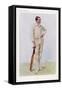 R H "Reggie" Spooner English Cricketer-Spy (Leslie M. Ward)-Framed Stretched Canvas