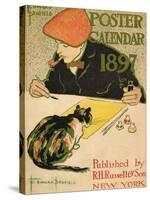 R.H. Russell & Son Calendar, 1897-Edward Penfield-Stretched Canvas