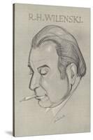 R H Wilenski, English Art Critic and Writer-John L. Pemberton-Stretched Canvas