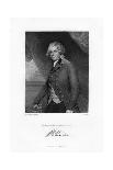 Richard Brinsley Sheridan (1751-181), Irish Playwright and Whig Statesman, 19th Century-R Hicks-Giclee Print