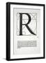 R, Illustration from 'Divina Proportione' by Luca Pacioli (C.1445-1517), Originally Pub. Venice,…-Leonardo da Vinci-Framed Giclee Print