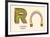 R is a Rainbow-null-Framed Premium Giclee Print