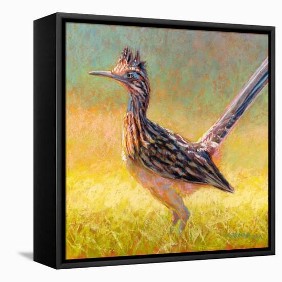 R is for Roadrunner-Rita Kirkman-Framed Stretched Canvas