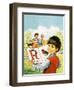 R Is for Robin-Jesus Blasco-Framed Giclee Print