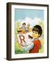 R Is for Robin-Jesus Blasco-Framed Giclee Print