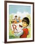 R Is for Robin-Jesus Blasco-Framed Giclee Print