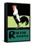 R is for Rooster-Charles Buckles Falls-Framed Stretched Canvas