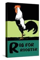 R is for Rooster-Charles Buckles Falls-Stretched Canvas