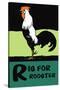 R is for Rooster-Charles Buckles Falls-Stretched Canvas