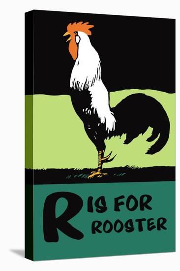 R is for Rooster-Charles Buckles Falls-Stretched Canvas