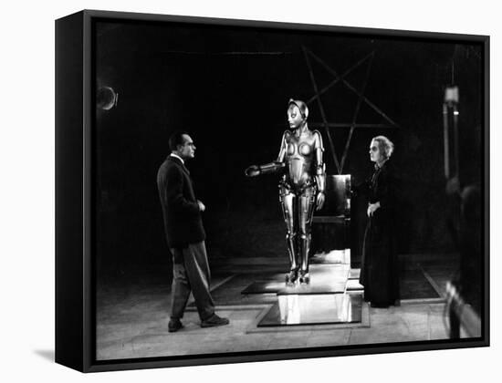 R. Klein Rogge. "Metropolis" 1927, Directed by Fritz Lang-null-Framed Stretched Canvas