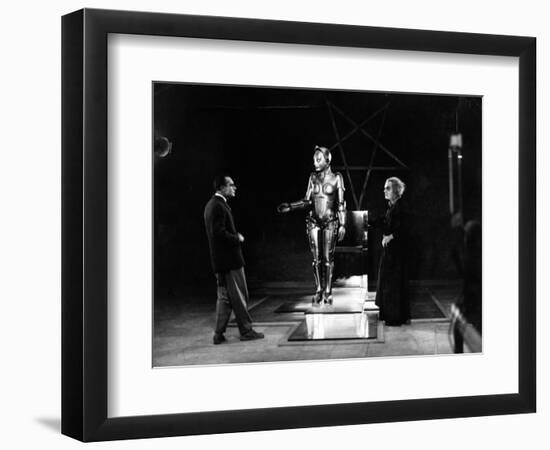 R. Klein Rogge. "Metropolis" 1927, Directed by Fritz Lang-null-Framed Photographic Print