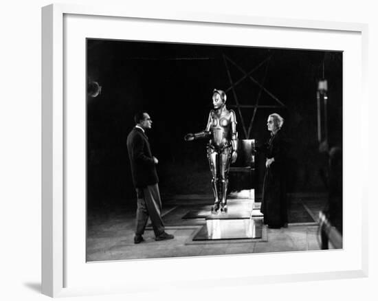 R. Klein Rogge. "Metropolis" 1927, Directed by Fritz Lang-null-Framed Photographic Print