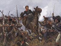 The Battle of Kulm and the French Break Through-R Knoetel-Art Print