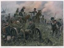 Gneisenau at the Battle of Ligny Where Napoleon Defeats Blucher's Prussians-R Knoetel-Photographic Print