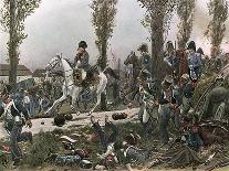 The Fighting at la Haye-Sainte-R Knoetel-Framed Art Print