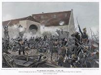 The Battle of Kulm and the French Break Through-R Knoetel-Art Print