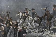 Napoleon in Flight 1813-R Knoetel-Art Print