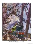 The London and North Eastern Railway's "Flying Scotsman" Express-R.m. Clark-Stretched Canvas